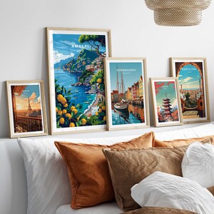 Amalfi Print Italy