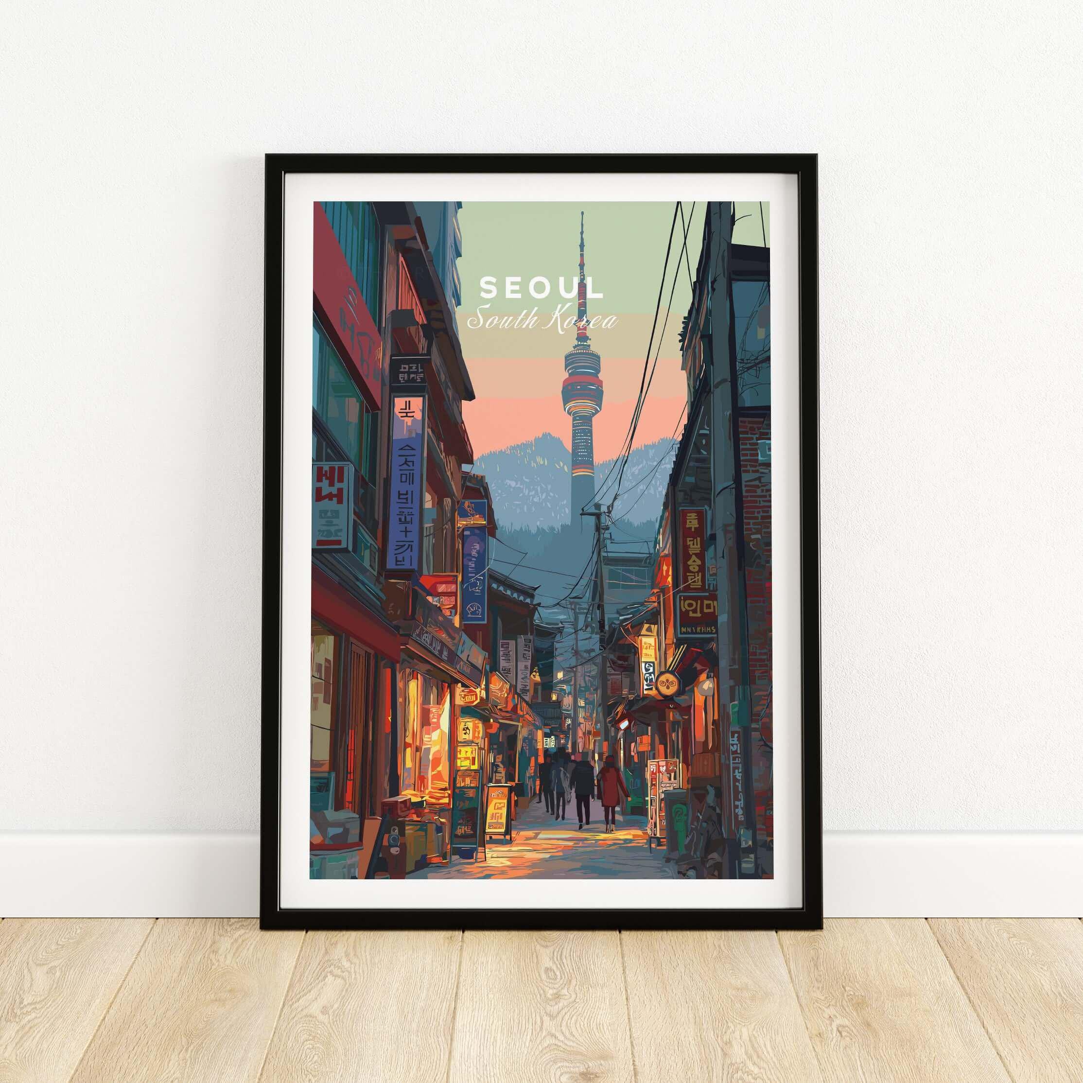 オンソンウ 韓国アルバムLAYERS直筆サイン入り 日本特典フォト付き N Seoul Print South Korea, Seoul Home Decor, Korean Culture Art