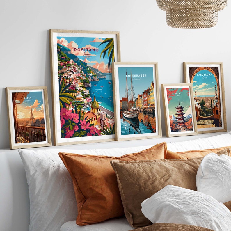 Positano Art Print