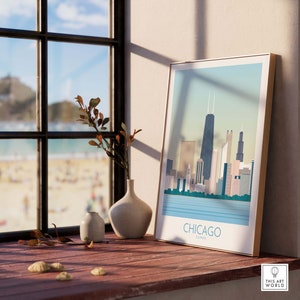 Chicago Skyline Print