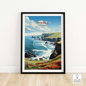 Dingle Ireland Print | Home Décor Poster Gift | Birthday present | Wedding anniversary gift | Wall Art Print