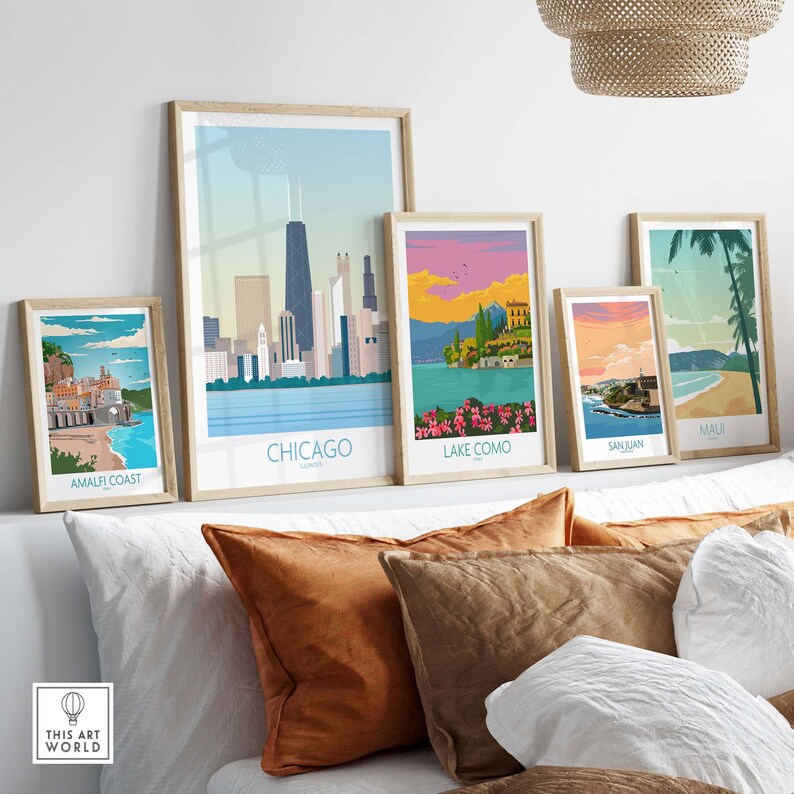 Chicago Skyline Print