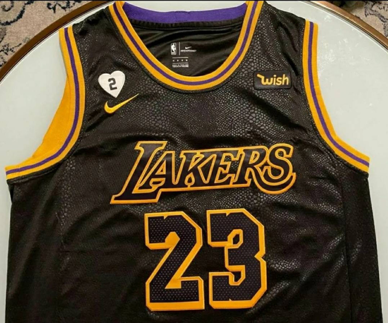 Los Angeles Lakers Lebron James 23. Kobe Jersey Black Mamba - Etsy
