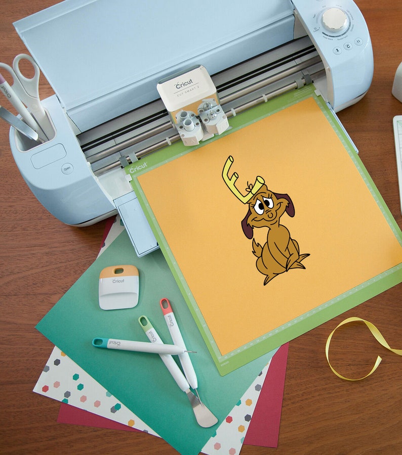 Download Grinch and Max SVG Layered Cut File Easy Cut Cricut Merry ...