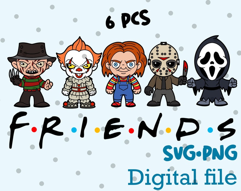 Free Free 219 Horror Friends Svg Free SVG PNG EPS DXF File