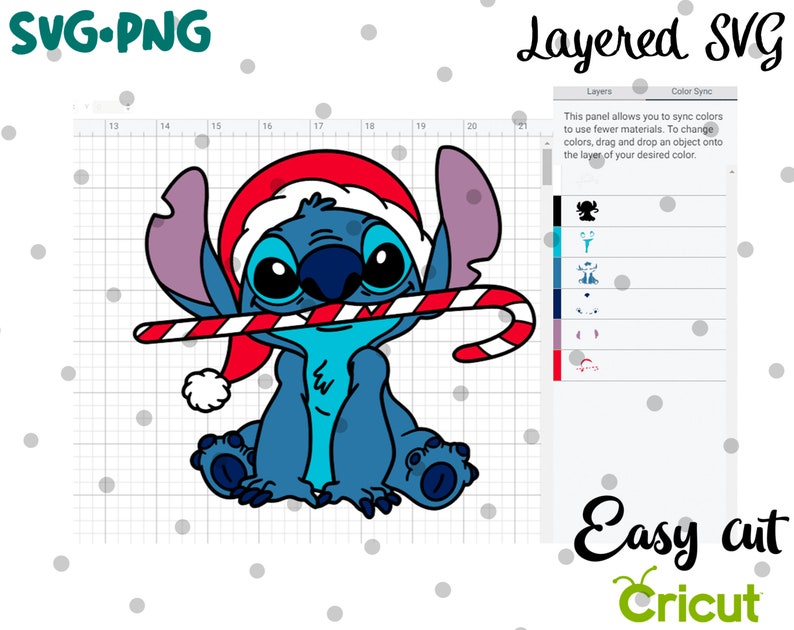 Download Layered SVG Christmas Stitch Bundle Cricut Silhouette Cut ...