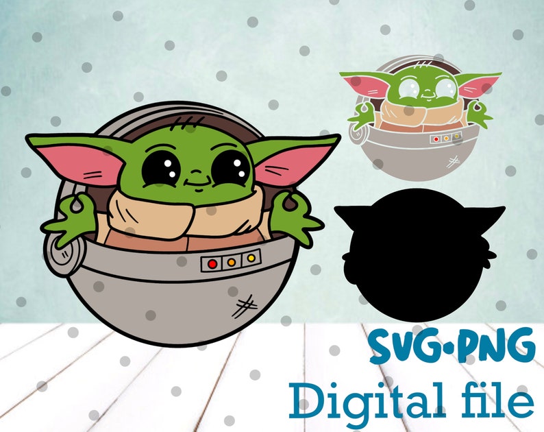 Free Free 277 Yoda Svg Files Baby Yoda Silhouette SVG PNG EPS DXF File