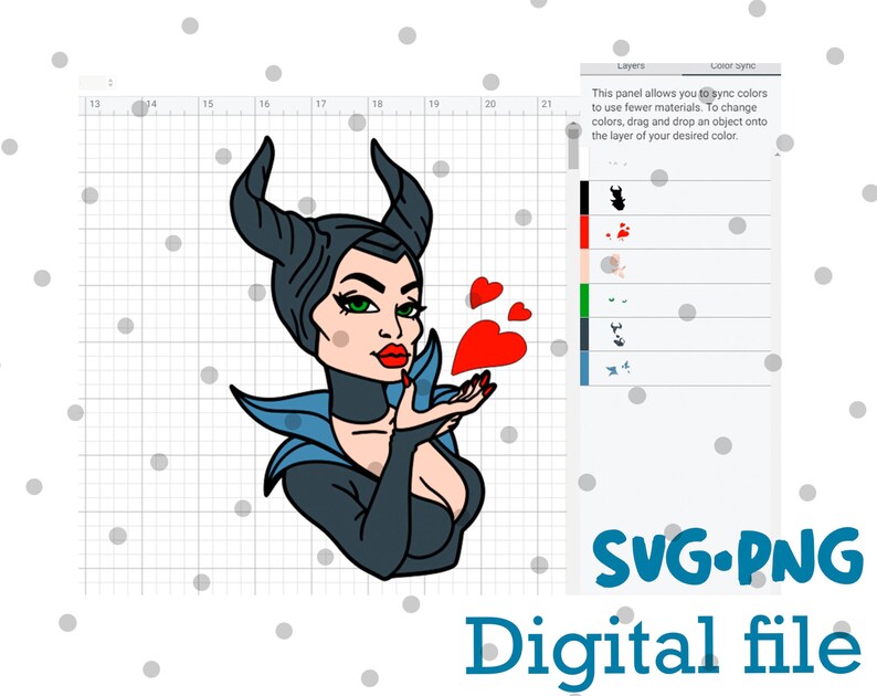Download Evil Queen SVG and PNG Cricut Silhouette Cut File Clipart ...