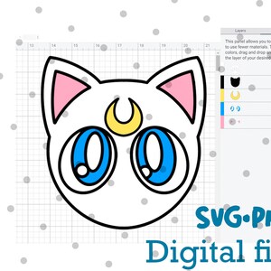 Download Layered SVG Anime Bundle Cricut Silhouette Cut File | Etsy