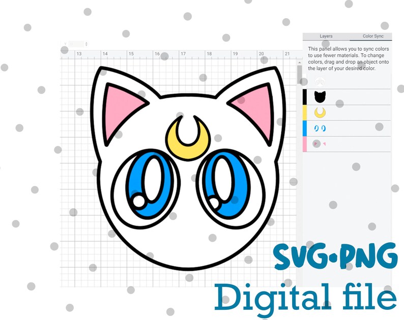 Download Layered SVG Sailor Moon Bundle Cricut Silhouette Cut File ...