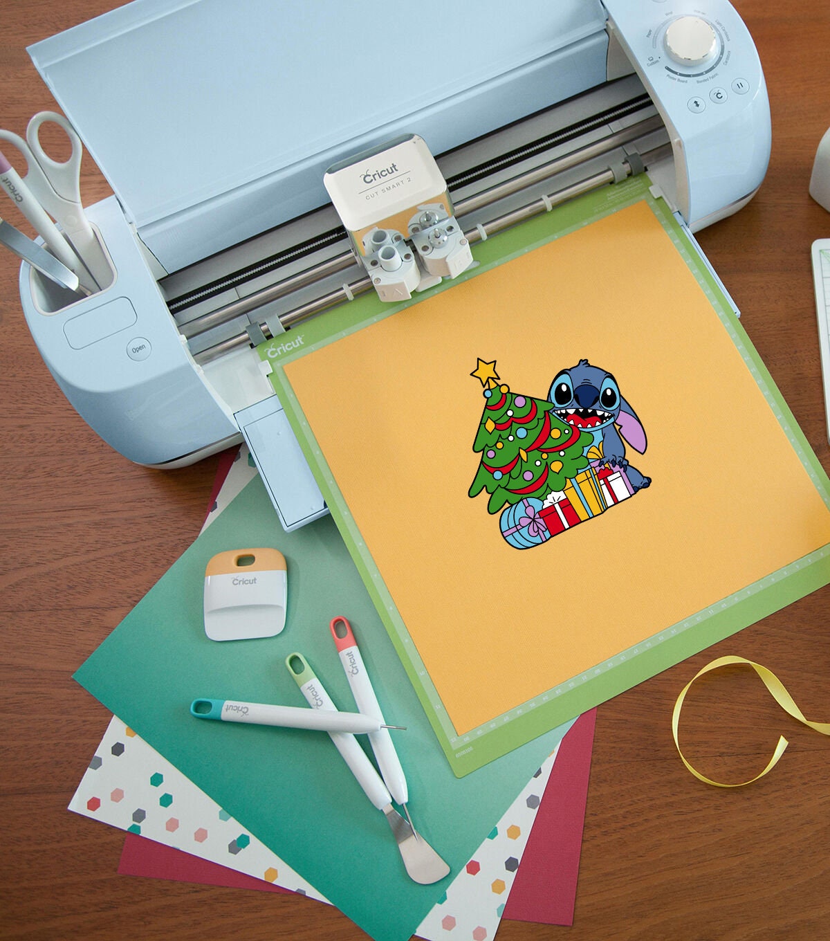 Download Layered SVG Christmas Stitch Bundle Cricut Silhouette Cut ...