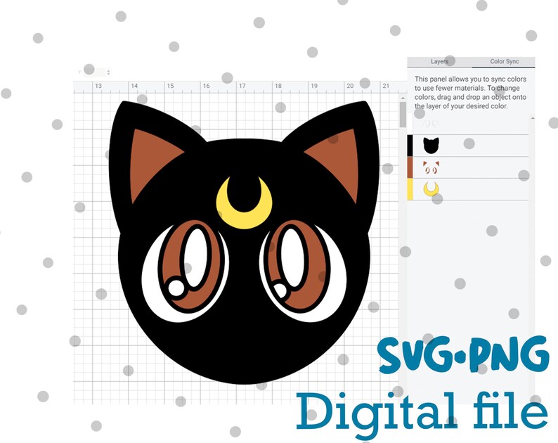 Download Layered SVG Sailor Moon Bundle Cricut Silhouette Cut File ...