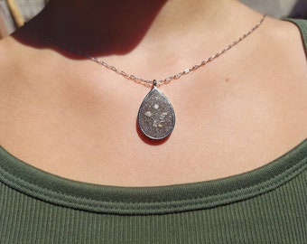 Cremation Inclusion Memorial Pendant/ Ashes/ Mourning