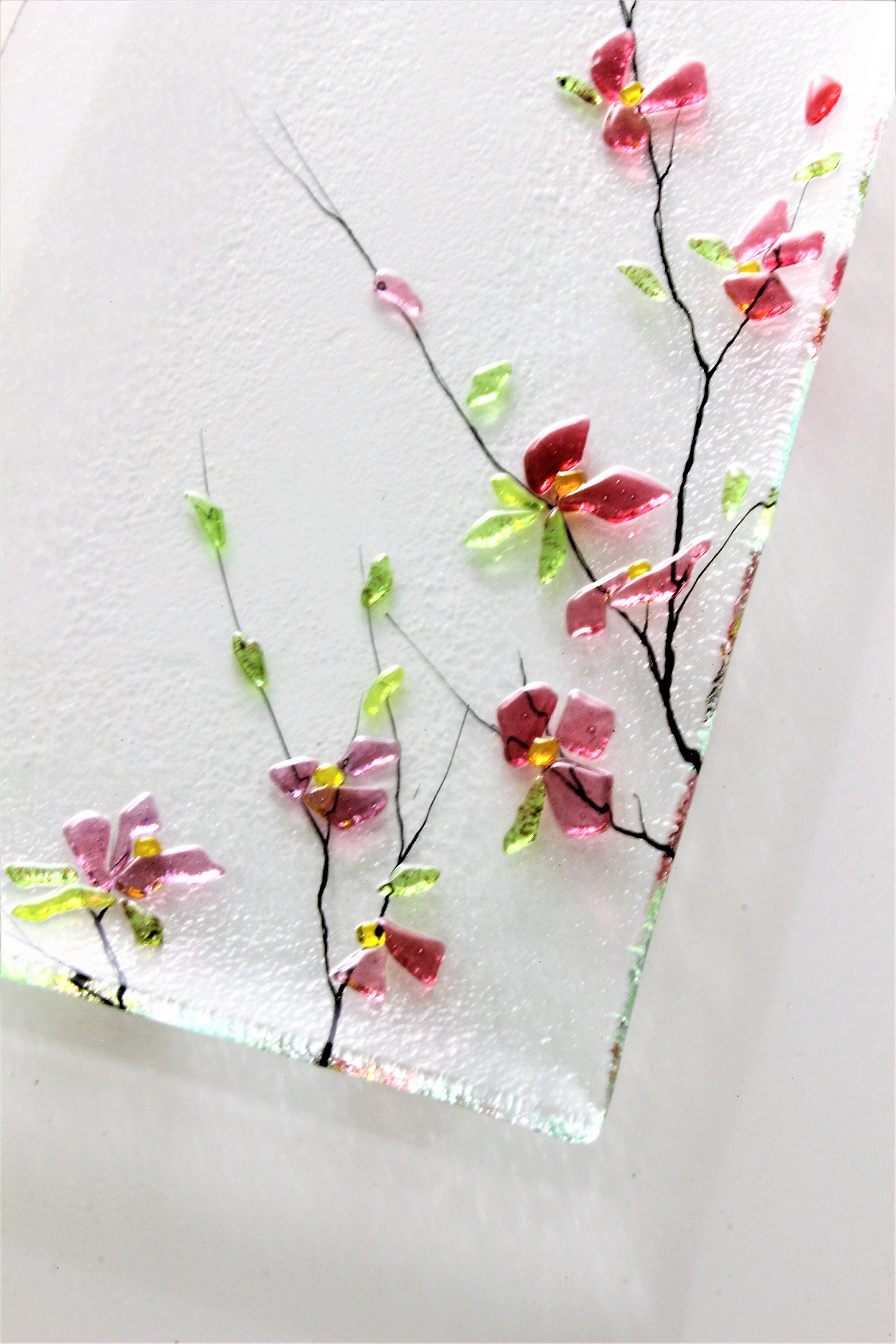 Plat Rectangle en Verre/Glass Rectangular Plate