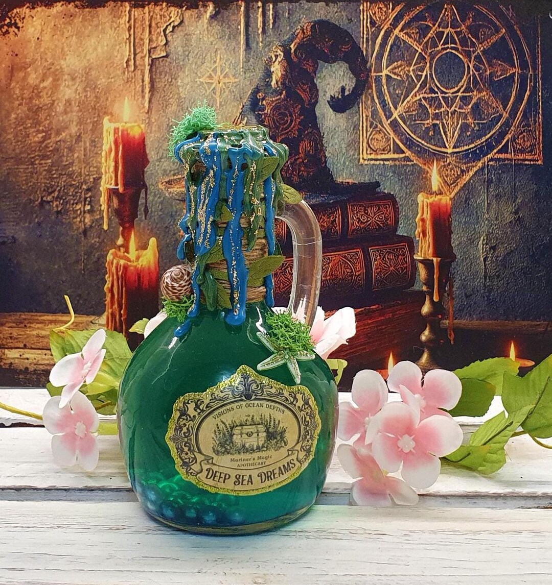 Potion Deep Deep Sea Dreams Magic Potion, Gift Idea, Decoration, Fantasy, Magic ...