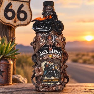 Harley davidson whiskey bottle - Etsy 日本