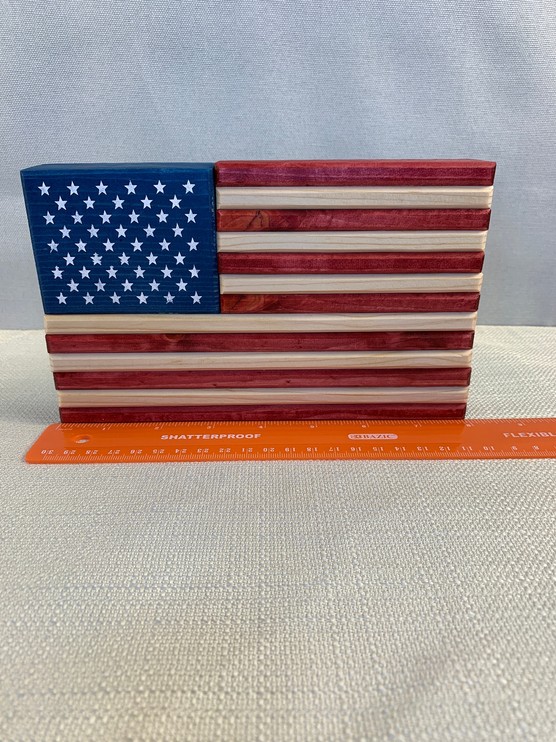 Wood American Flag Rustic American Flag Farmhouse American Etsy