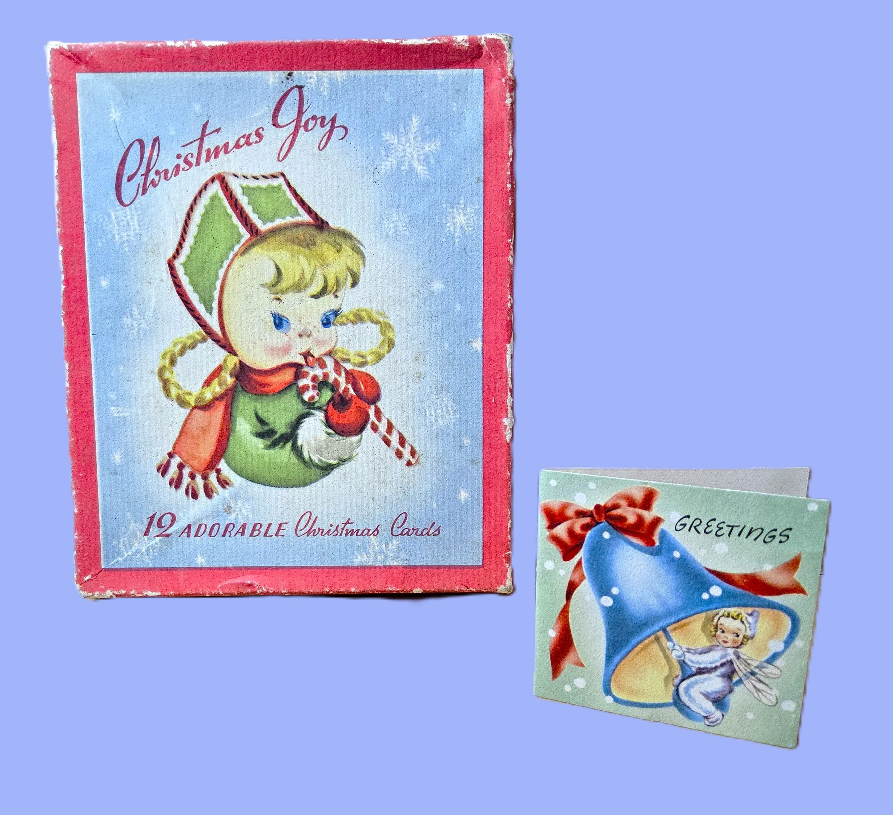 Boxed Christmas Cards Vintage 1950 - Etsy