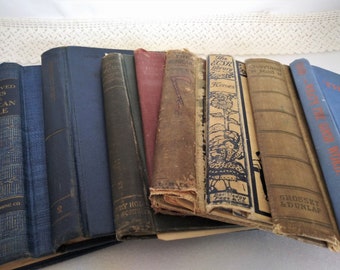 Antique to Vintage Book Boards With Spines Attached | Junk Journals | Themed Junk Journals | Repurposing | Altered Books| Your Choice