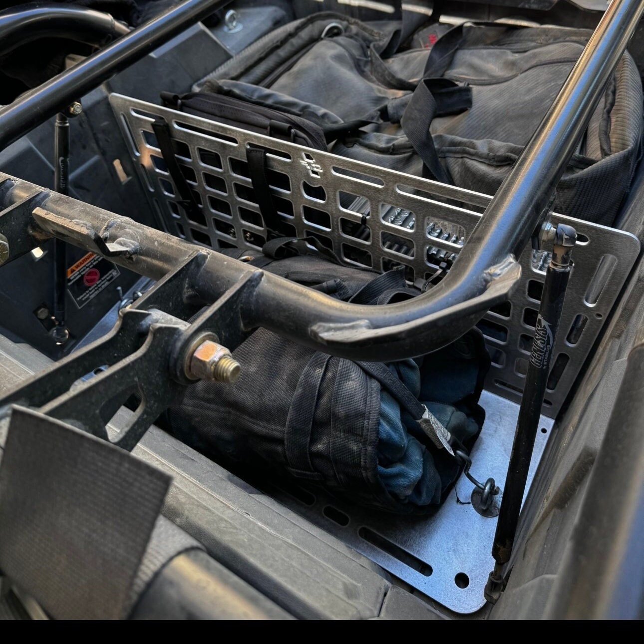 Polaris RZR Turbo Bed Separator Molle Panel, Custom Polaris RZR Upgrade