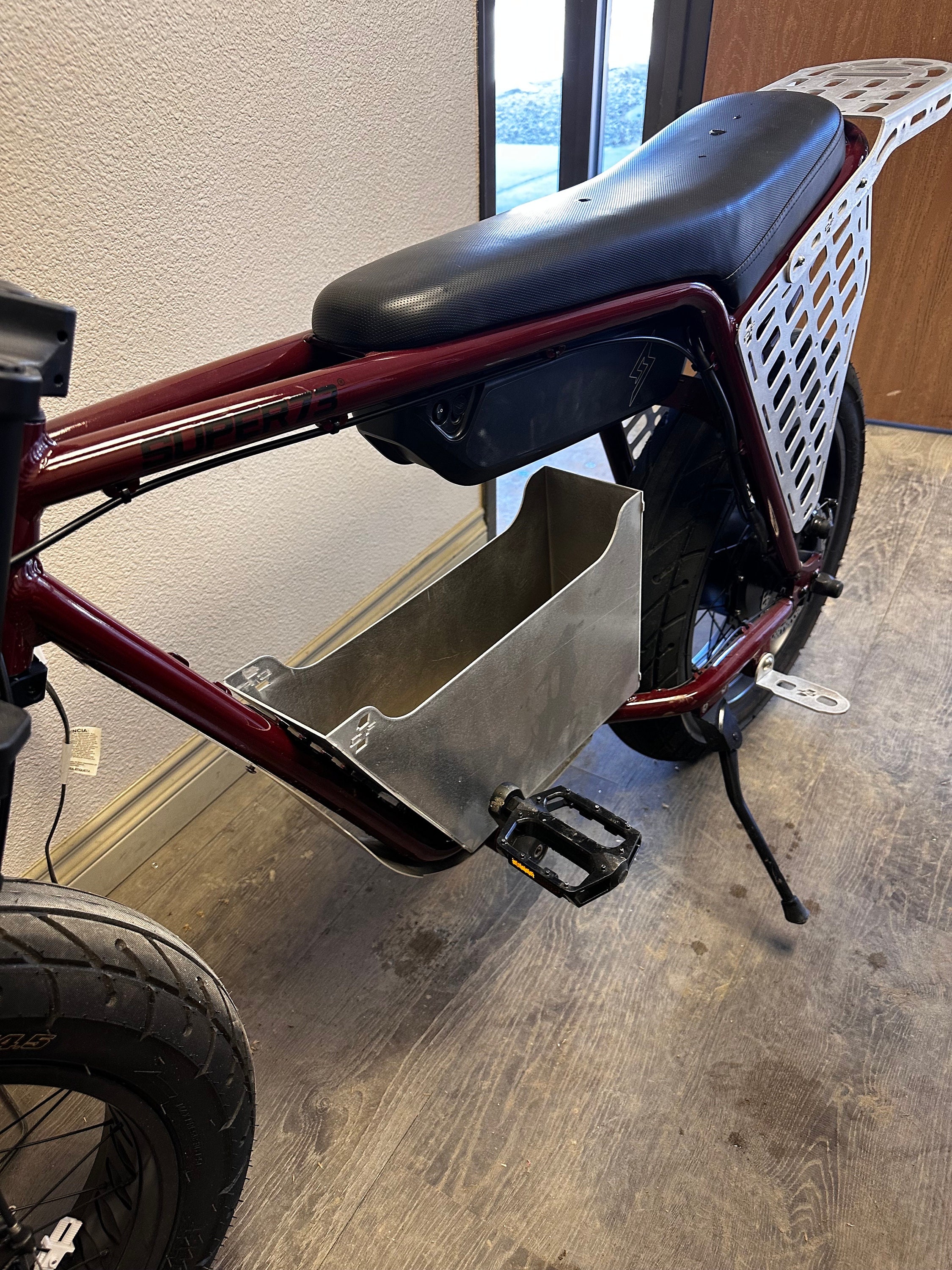 Super 73 ZX Electric Bike Center Storage Basket, E-bike