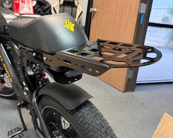 Rear Molle Rack for Ariel Rider X Class 60V Electric Bike , Aluminum Carrier, Molle Attachment, X Class 60V Rack,E-Bike Accessory
