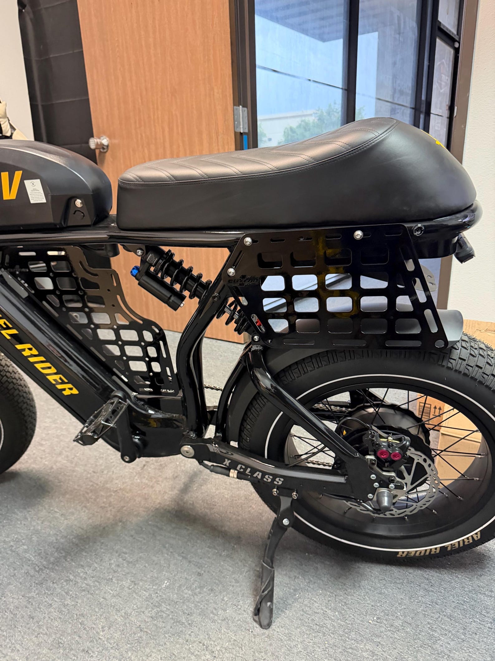 Ariel Rider Xclass 60V Electric Bike Rear Side Molle Panels, Molle ...