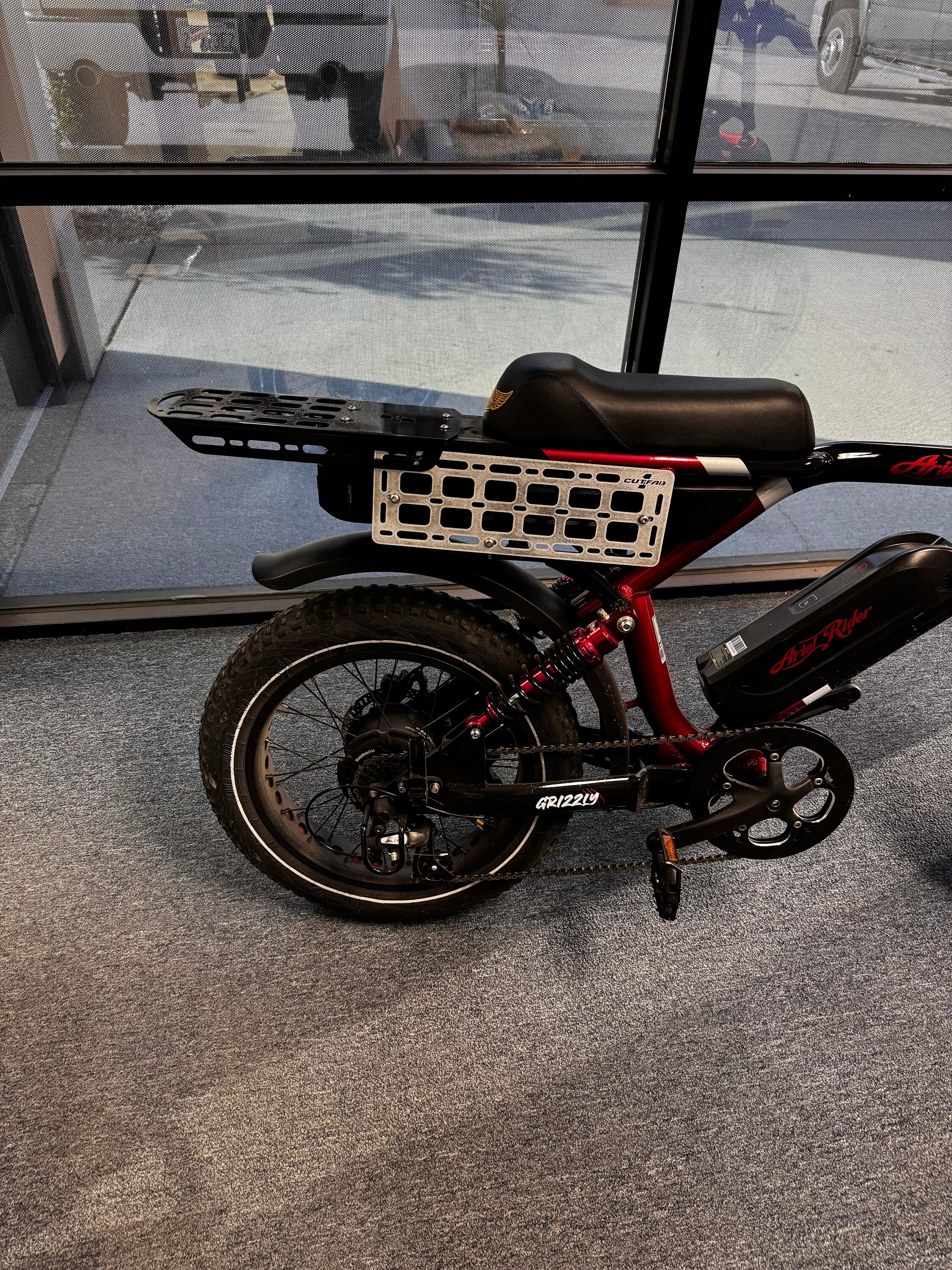Ee Rider Component Ariel Rider Grizzly Electric Bike Rear Molle Half Panels, Molle ...