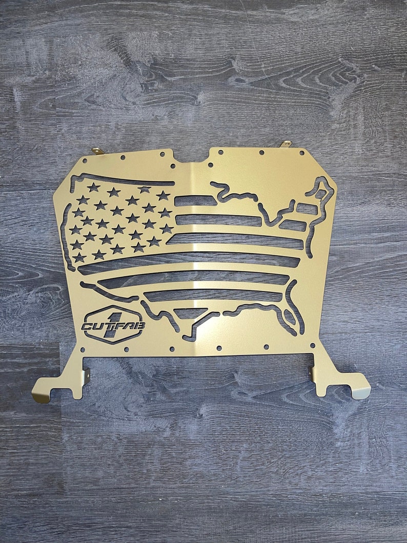 Metal RZR Turbo Grill Custom RZR Parts Offroad Decor Personalized