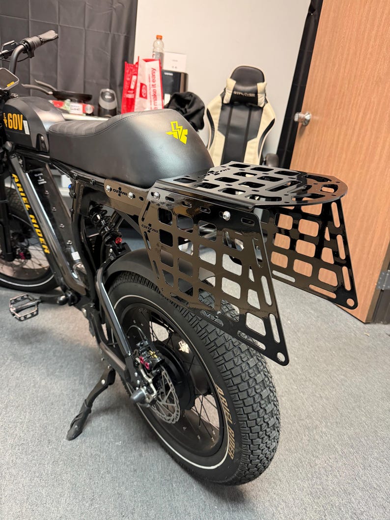 Rear Molle Rack for Ariel Rider X Class 60V Electric Bike , Aluminum ...