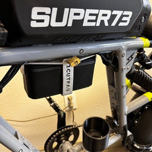 Doss Speaker Mount for Super 73 Electric Bike, E-Bike Upgrade, Custom Super 73 Bike Accessories, Speaker Carrier, Super 73 R Rx S2 S1 Parts