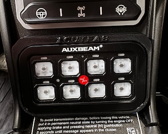 Can am Maverick R Auxbeam 8 Mount, Off Road Can am Accessories, Switch Panel, Auxbeam Plate, Light Mounting Solution, Can am Parts