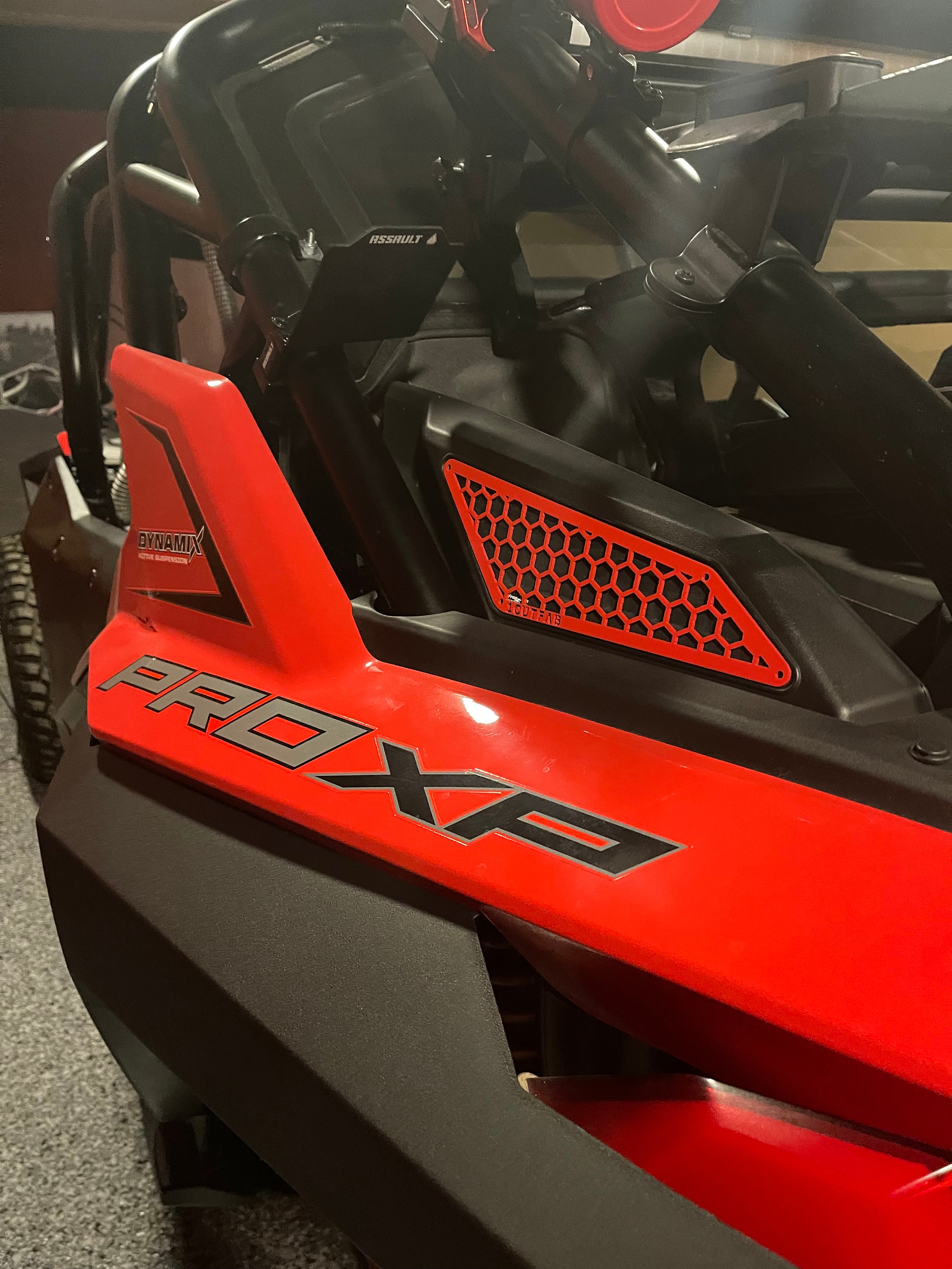 Metal Rzr Pro XP Intake Cover Custom RZR Parts Offroad Decor