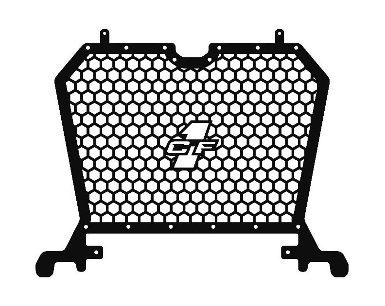 Metal RZR Turbo Grill Custom RZR Parts Offroad Decor Personalized Offroad Gifts Custom Design