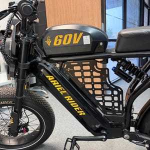 Full In Frame Molle Panel for Ariel Rider XClass 60V E- Bike , Molle Attachment, E-Bike Upgrade, Custom E-Bike Parts Accessories
