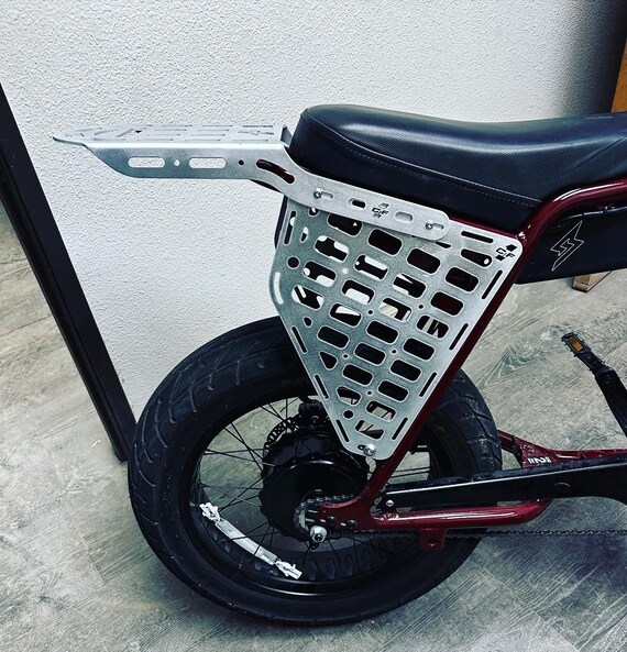 Super 73 電動自転車 Z ZX リアサイドモールパネル、アルミサイド