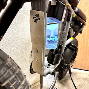 Full Frame Super 73 Electric Bike Splash Guard, E-Bike Modification, Custom Electric Bike Accessory, Super 73 Bike Skid Plate, Quick Install
