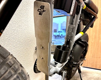 Paraspruzzi per bici elettrica Super 73 Full Frame, modifica bici elettrica, accessorio personalizzato per bici elettrica, piastra paramotore per bici Super 73, installazione rapida
