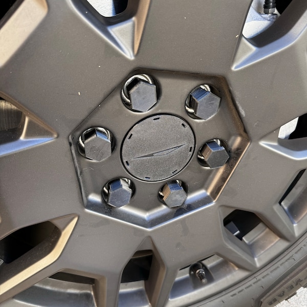 Tesla Cybertruck 3D Printed Lug Nut Caps, Cybertruck Accessories, Tesla parts, Wheel lug Nut Caps, Cybertruck Upgrade