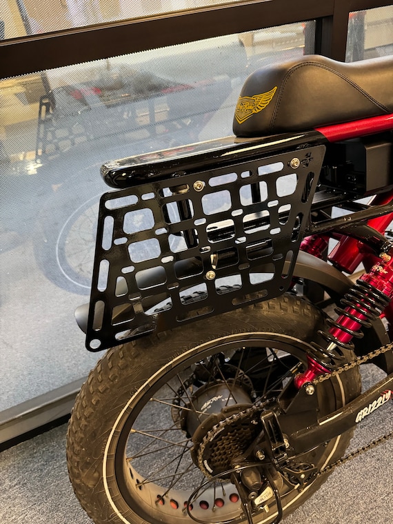 Ariel Rider Grizzly Electric Bike Rear Side Molle Panels Molle Attachment E bike Upgrade Custom E bike Parts Accessories E bike Carrier Etsy Canada