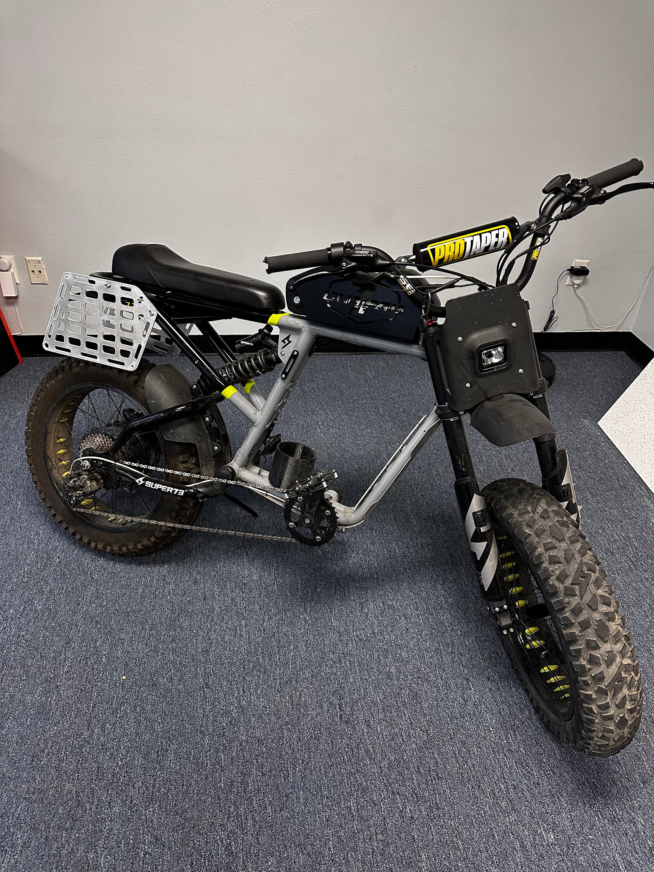 Super 73 電動自転車 R Rx リアサイドモールパネル、モール