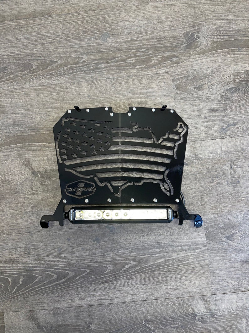 Metal RZR Turbo Grill Custom RZR Parts Offroad Decor Personalized