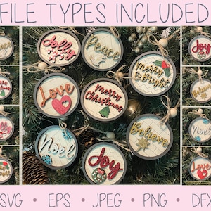 Shiplap ornament svg bundle