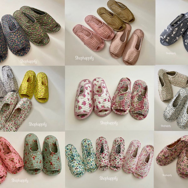 Indoor slippers, Flower, Polka dot, Pattern, non-slip, Indoor Socks, Home & Travel indoor slippers, Flexible slippers, Mothers day, Gift