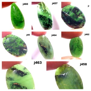Natural Serpentine Gemstone Cabochon Loose Gemstone For Making Jewellery