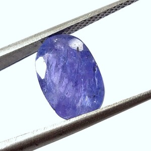 AAA Quality Natural Tanzanite Gemstone Oval Cut Faceted Gemstone Loose Gemstone For Making Jewelry 3.20 CTW SIZE 11X8X6