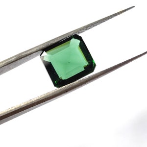 1 Pcs  Chrome Green Quartz Hydro Faceted   Loose gemstone- Jewelry Making  - jewelry Pendant ring