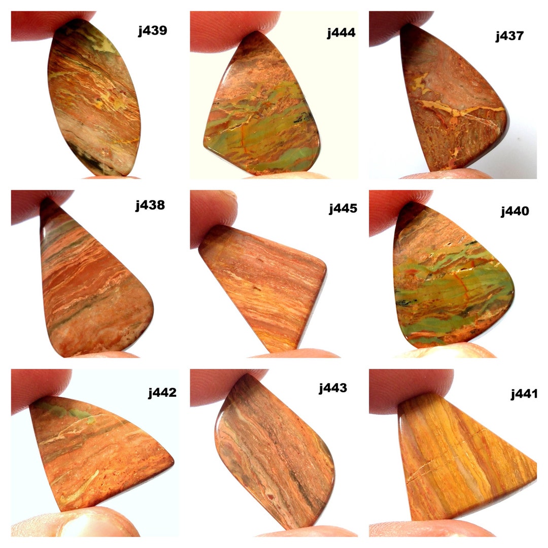 Natural Camel Jasper Gemstone Cabochon Loose Gemstone for Making