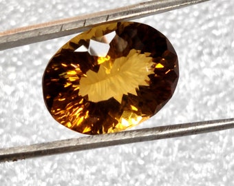 Fantastic Top Grade Quality 100% Natural Honey Quartz Gemstone Oval Shape Gemstone Loose Gemstone For Making Jewelry 16.80 CTW 20X15X11 MM