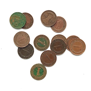 Ancient Weimar Republic (Reichsmark) coins | Set of 12+1 | Germany 1 reichspfennig | Germany Money Collection | Numismatics